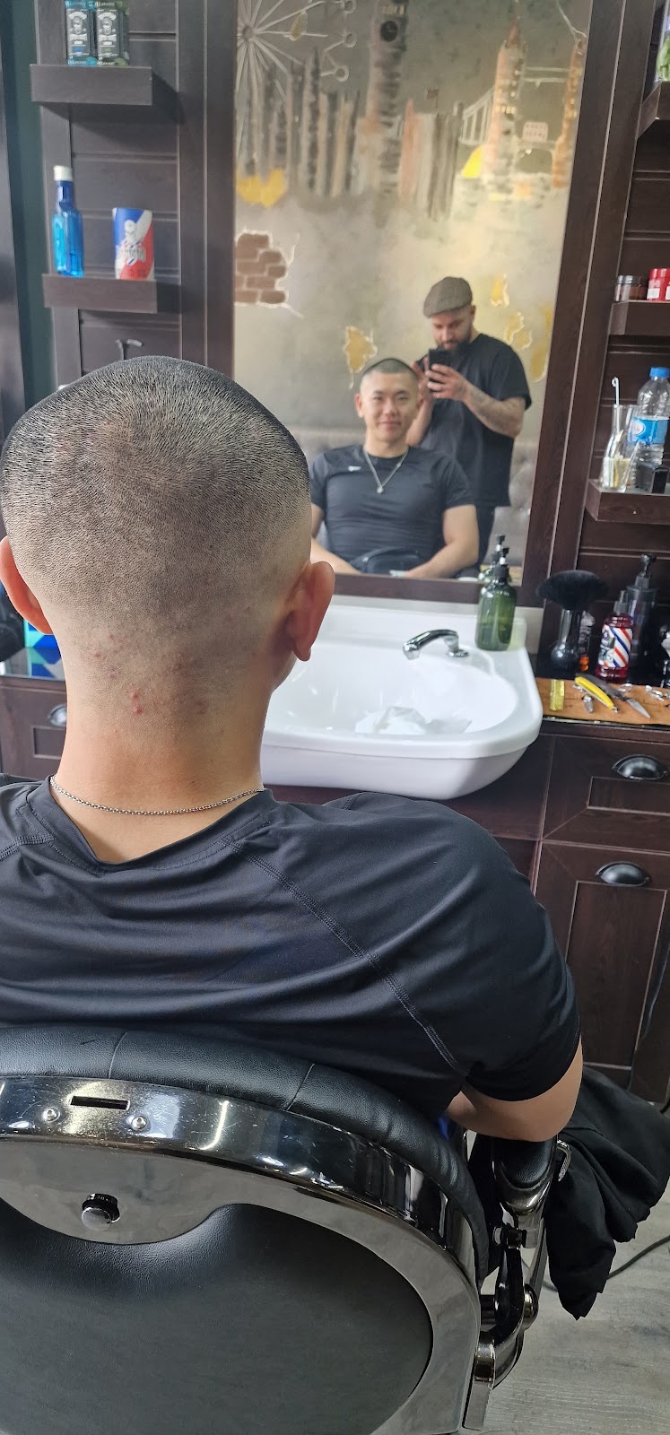 The Rock Barbers in Hampstead London